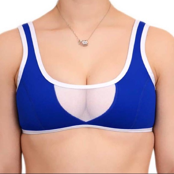 NWOT HOAKA royal blue top👙 - Picture 1 of 4